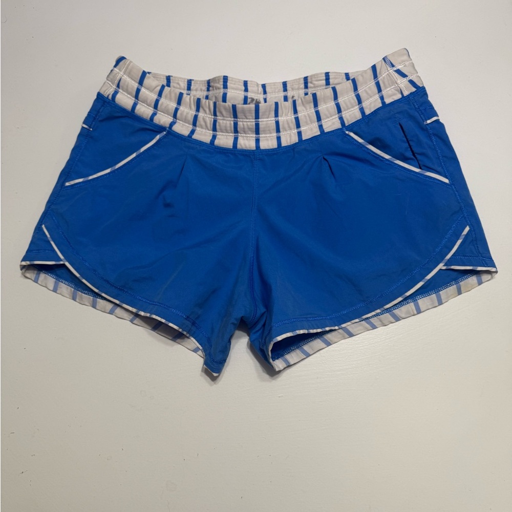 Lululemon Athletica Blue Athletic Shorts Lightweight Comfort
